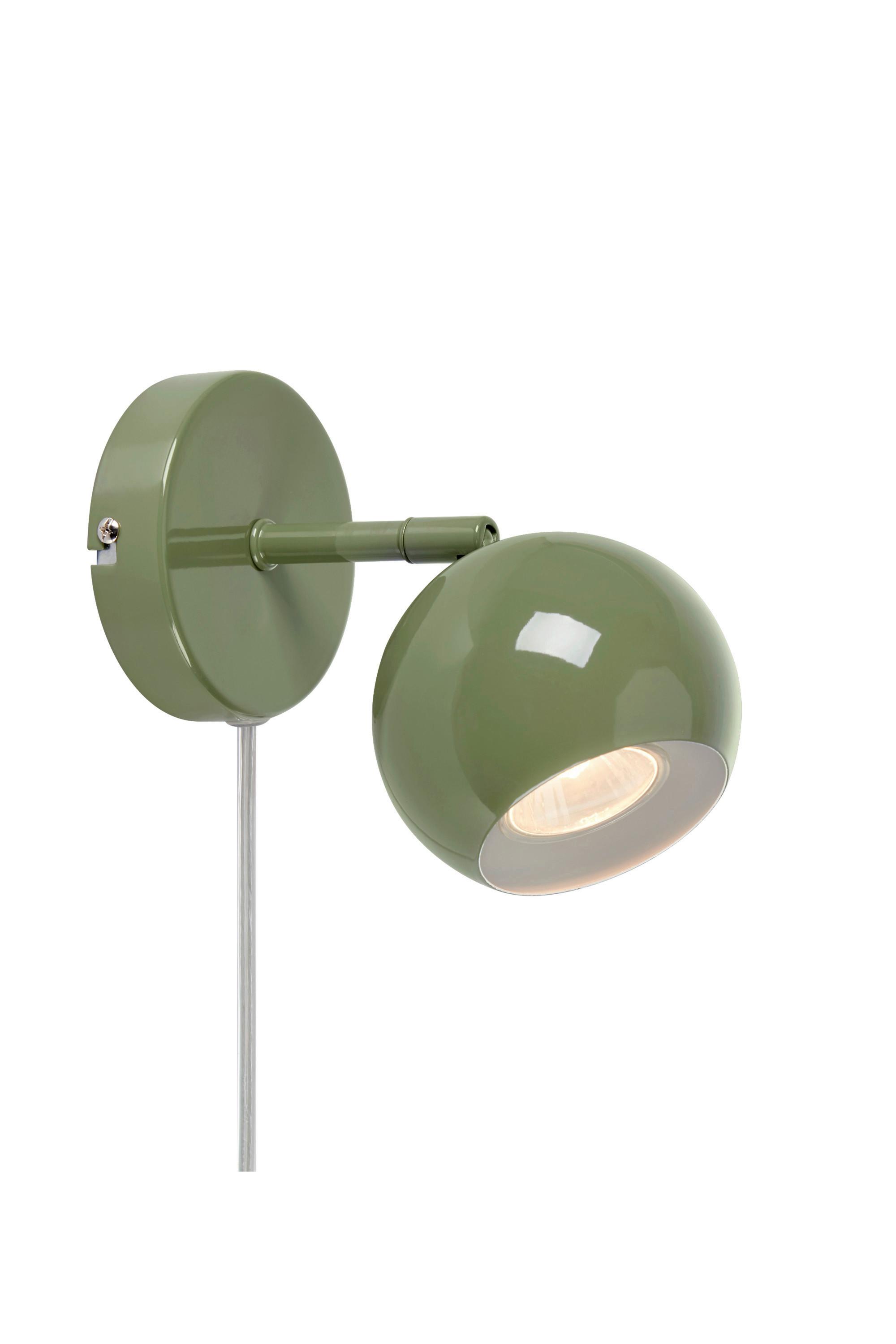 Wandleuchte Pop Wall max. 7 Watt - Grün, Design, Metall (18,5/10/14cm) - Markslöjd