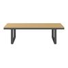 LOUNGEGRUPP ARIANNA - svart/cremefärgad, Modern, metall/textil (228cm) - Bessagi Garden