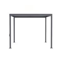 Pergola Origin Anthrazit - Anthrazit, Basics, Metall (371/265/296cm) - Gardenson
