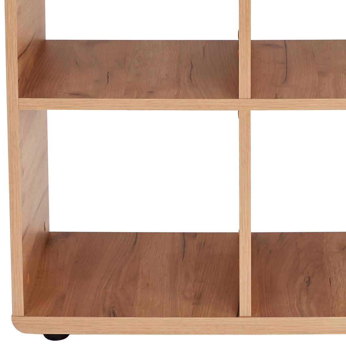 Etajeră Fontana FTR01 - culoare lemn stejar, Modern, material pe bază de lemn (73,2/145/35cm) - Modern Living