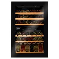 Weinkühlschrank WK341220S in Schwarz - Schwarz, MODERN (59/88,4/60,8cm) - Amica