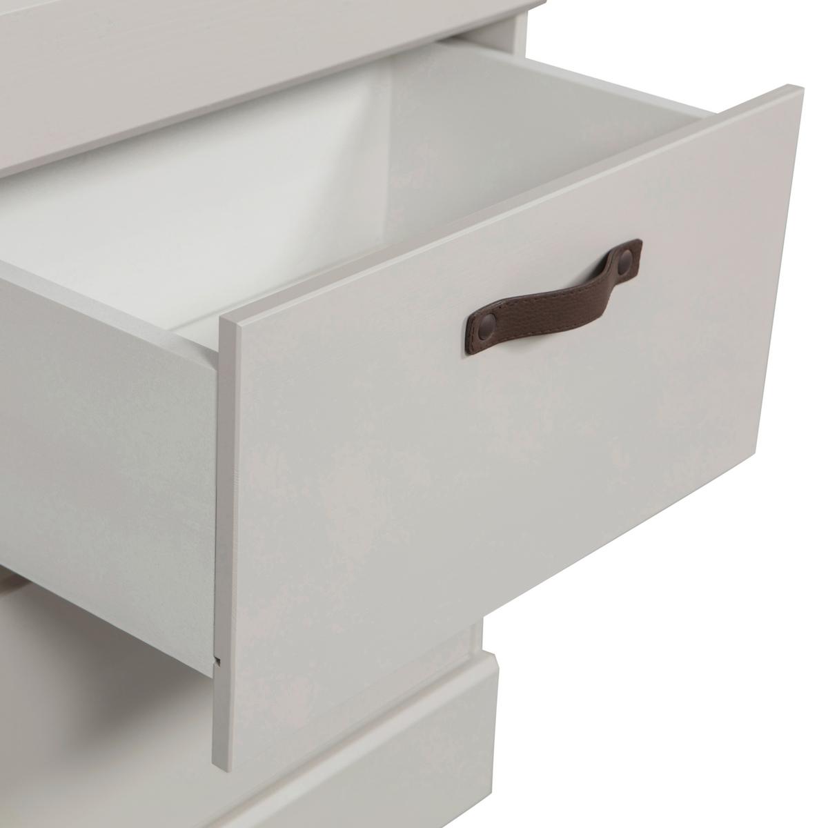 Mehrzweckschrank Bold Weiß - Weiß, Design, Holz (54/215/43cm) - Livetastic