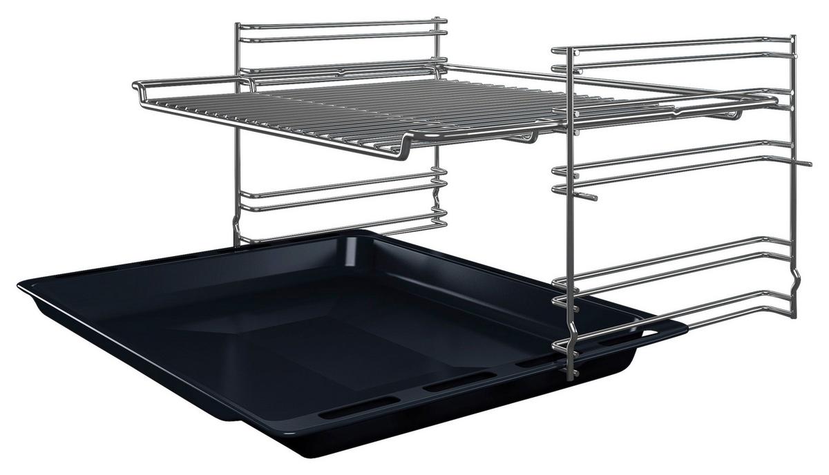 Backofen HB010FBA1 - Schwarz, Glas/Metall (59,4/59,5/54,8cm) - Siemens