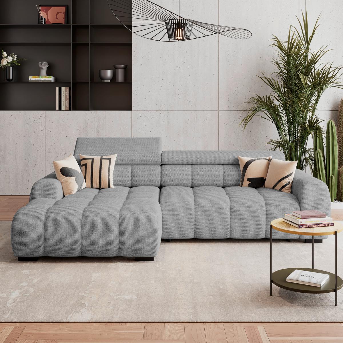 Coltar FARGO S - gri, Trend, textil (168/285cm)