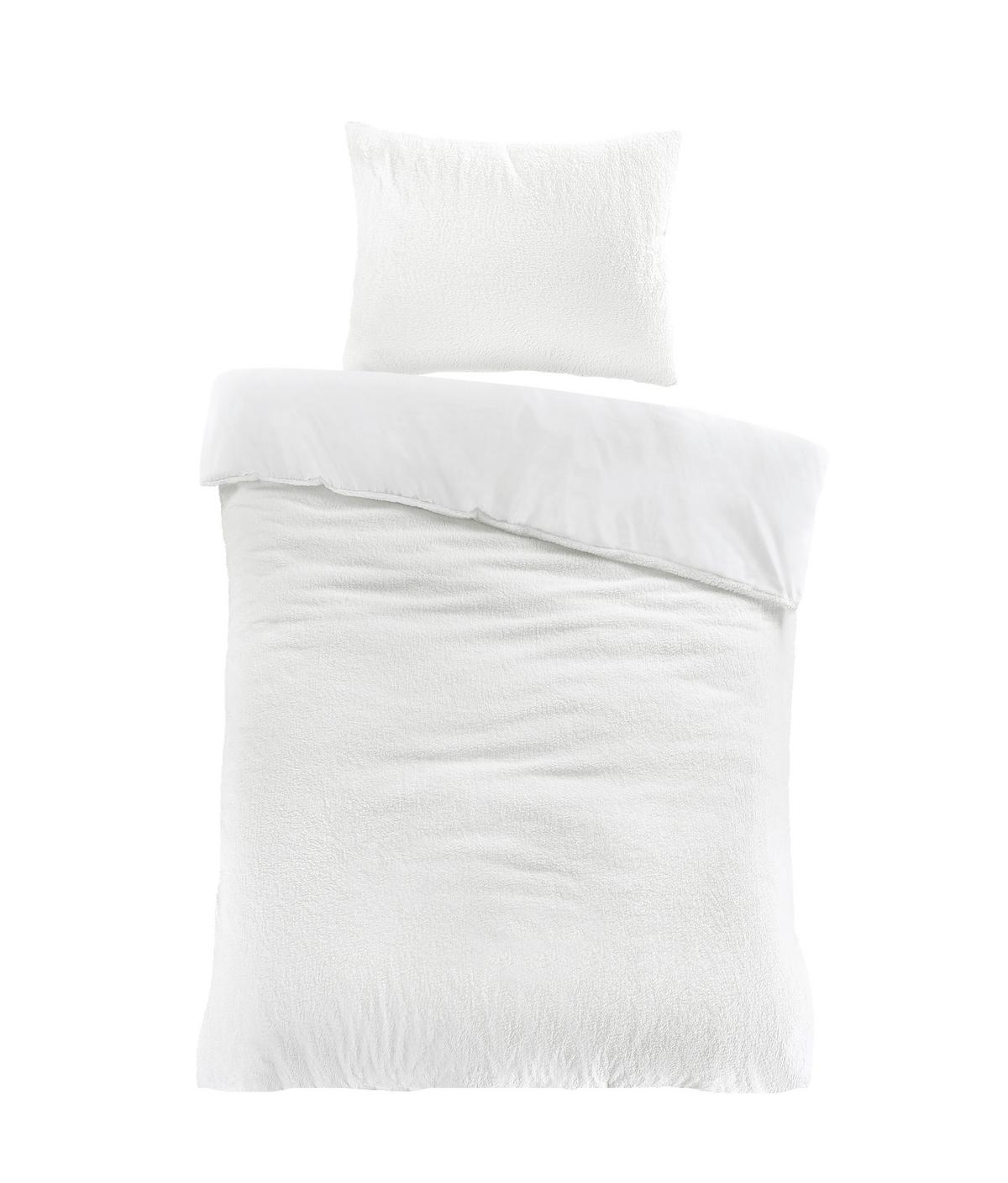 Bettwäsche Teddy Creme ca. 135x200cm - Creme, Textil (135/200cm) - Modern Living