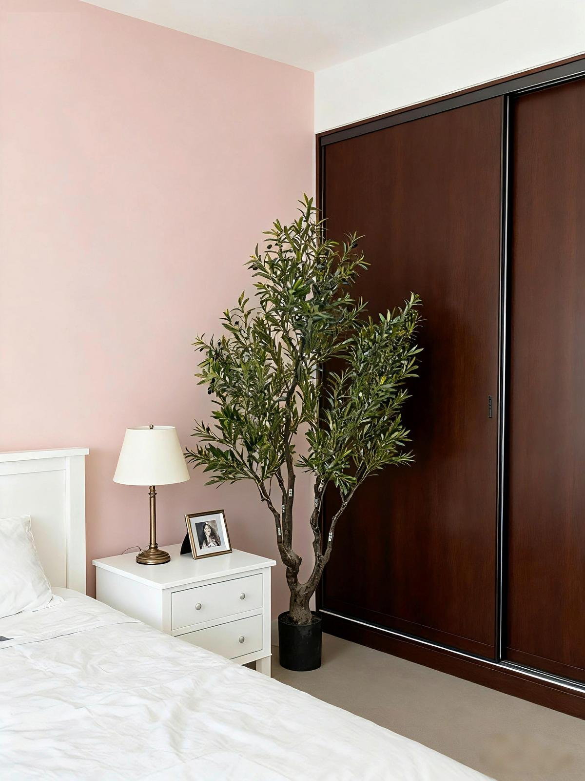 Kunstpflanze Olivenbaum Grün inkl. Topf - Olivgrün, LIFESTYLE (220cm) - Mömax