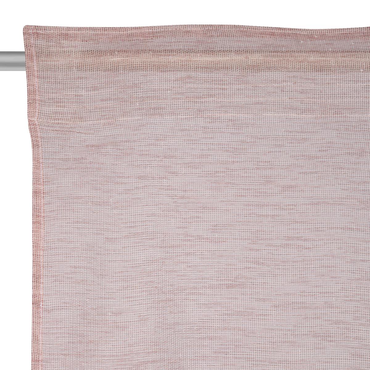 ZASŁONA GOTOWA MOLA - różowy, Basics, tkanina (140/245cm) - Esposa
