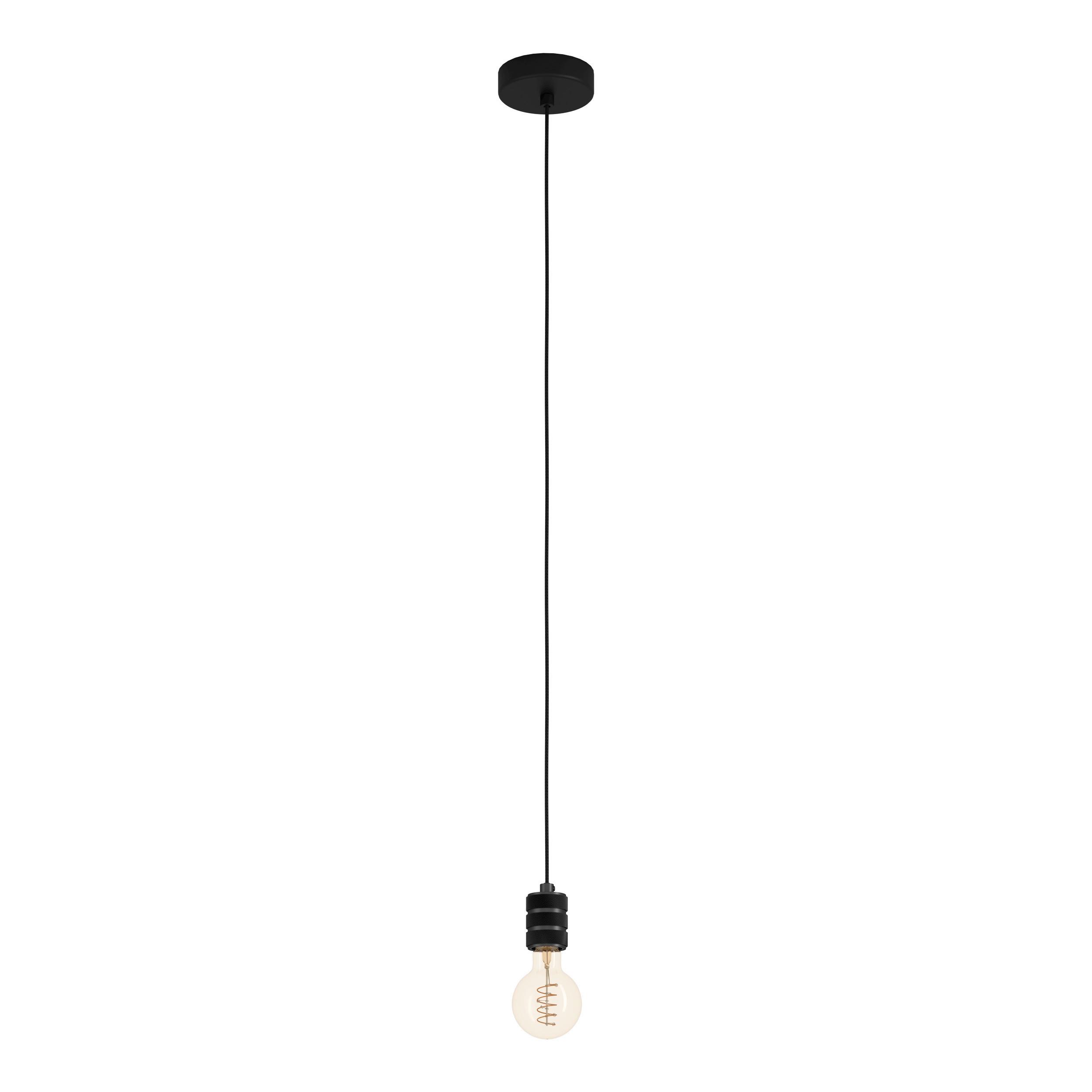 LAMPA WISZĄCA 43801*YORTH - czarny, Basics, metal (5/150cm) - Eglo