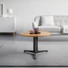 SOFFBORD MOMBASA 75 - grå/naturfärgad, Klassisk, metall/trä (75/50cm) - Mömax