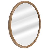 Ogledalo Suri - prirodne boje, Moderno, staklo/drvo (65/65/3cm) - Modern Living