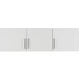 Aufsatzschrank Weiß Hochglanz - MODERN, Holzwerkstoff/Kunststoff (136/39/54cm) - MODERN LIVING