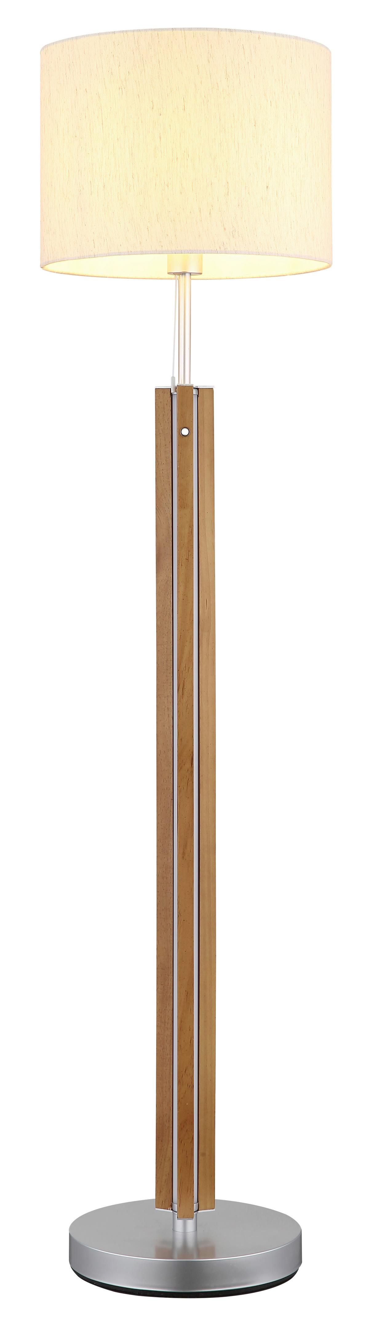 Led Állólámpa 41730246 Taugus - natúr színű/sötétbarna, Natur, műanyag/textil (35/145cm)