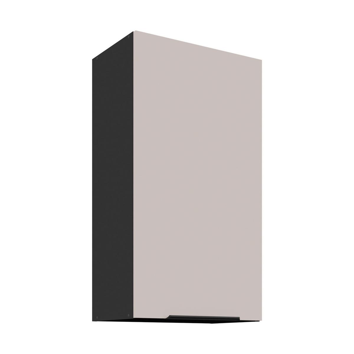 Corp superior de bucatarie ARONA - bej/negru, Modern, material pe bază de lemn (50/90/31cm)