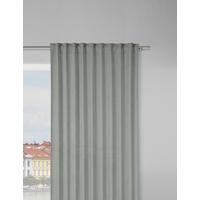 Fertigvorhang Ben Silberfarben ca. 135x245cm - Silberfarben, MODERN, Textil (135/245cm) - Modern Living