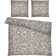 Bettwäsche Florentine, ca. 200x200cm - Grau, ROMANTIK / LANDHAUS, Textil (200/200cm) - Mömax modern living