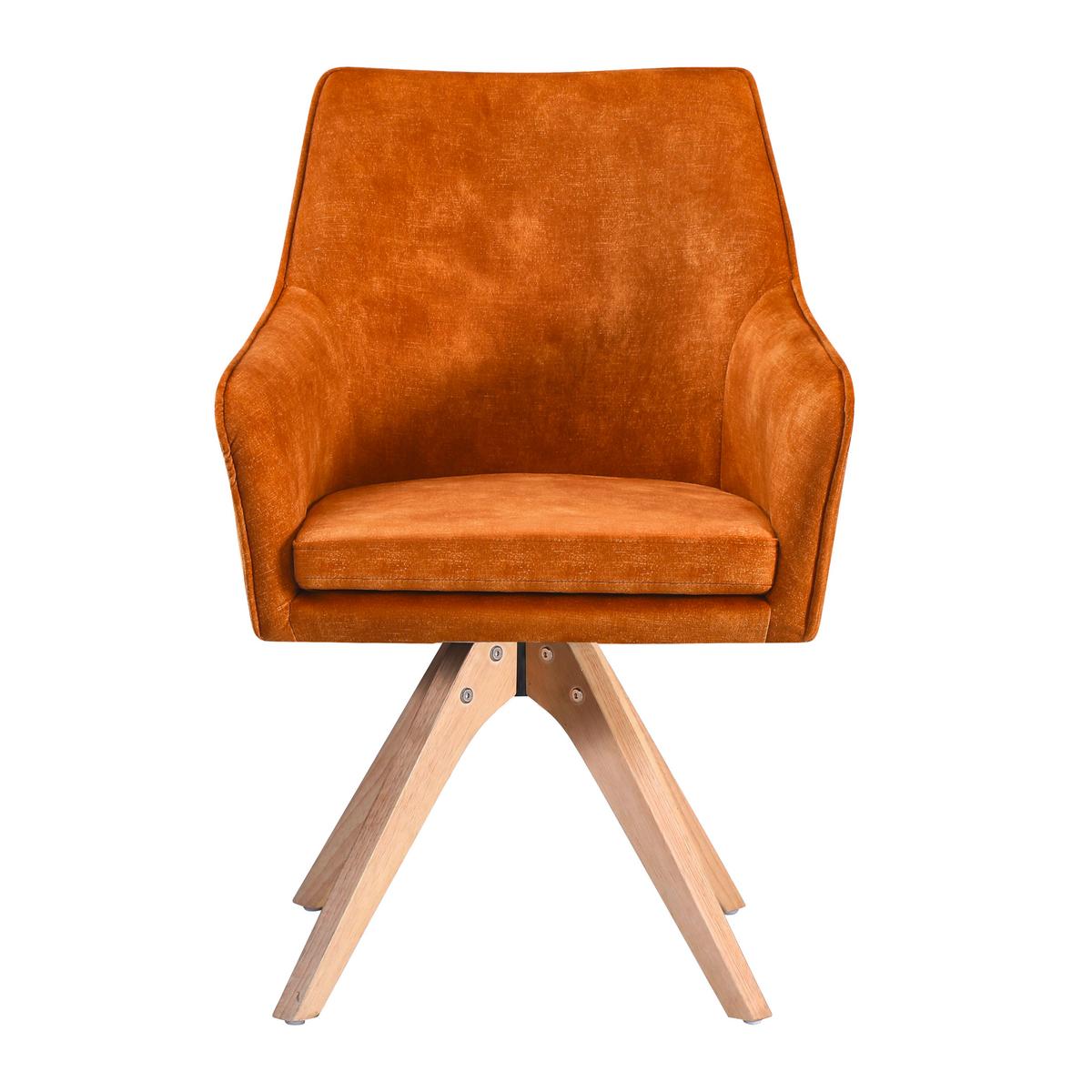 Naslanjač Lisa, Zlata - zlate barve/siva, Konvencionalno, tekstil/les (62/83/63cm)