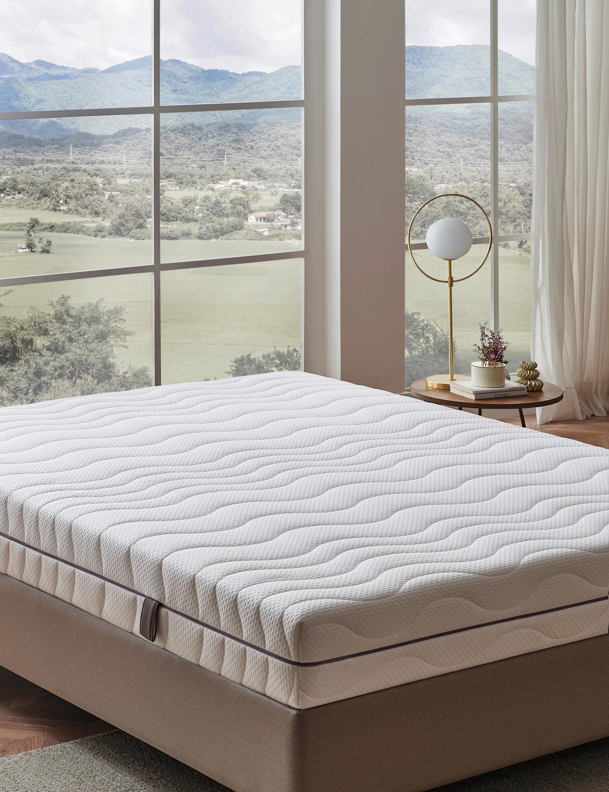 Komfortschaummatratze Royal Comfort 7 ca. 80x200 cm Weiß - Weiß, Basics, Textil (80/200cm) - Yatas