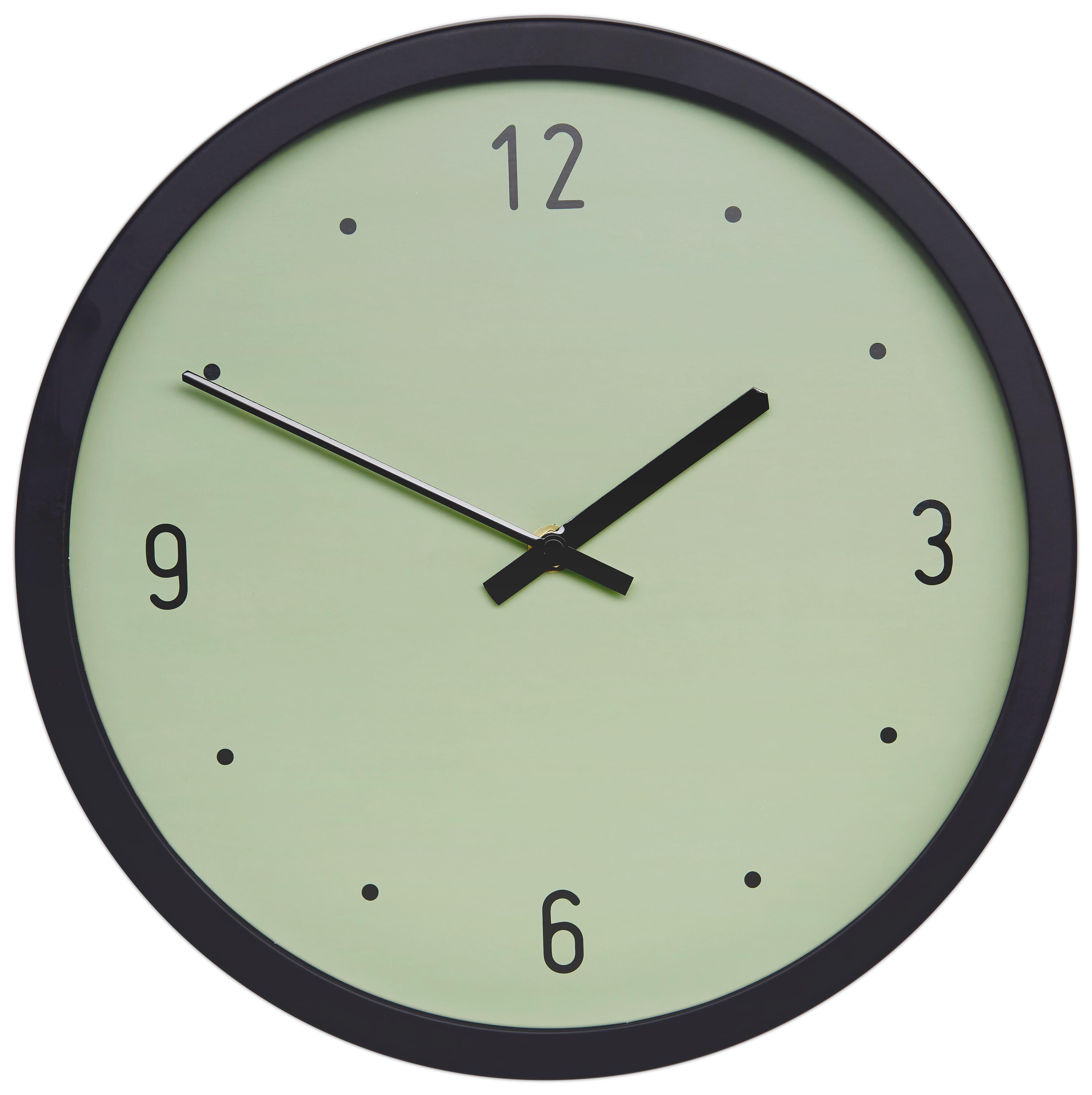 Wanduhr In Schwarz Und Grun Online Bestellen
