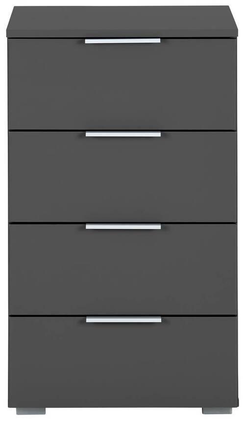 NOPTIERA ALABAMA - gri, Modern, material pe bază de lemn (47/81/42cm) - Modern Living