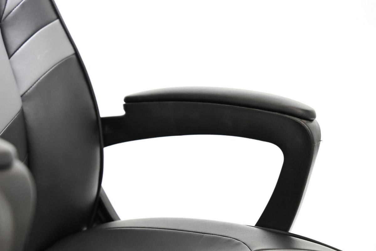 DREHSTUHL ZORA - Weiss/Schwarz, Modern, Kunststoff/Textil (60/113-123/73cm) - Mömax