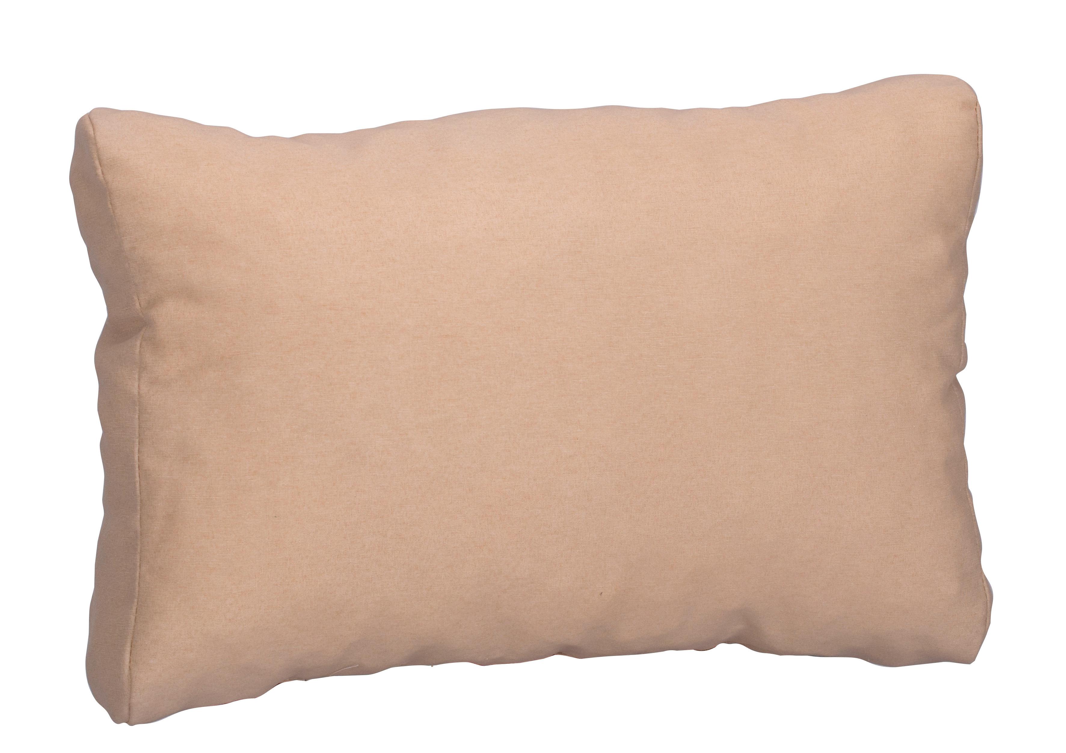 Loungekissen ca. 80x40 cm Beige - Beige, Basics, Textil (80/40/20cm) - Gardenson