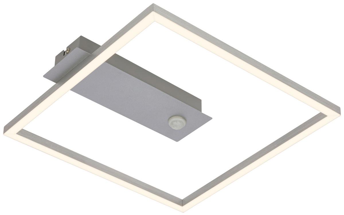 LAMPA SUFITOWA LED 3770019 - aluminiowy, Design, tworzywo sztuczne/metal (32/30/5cm) - Briloner