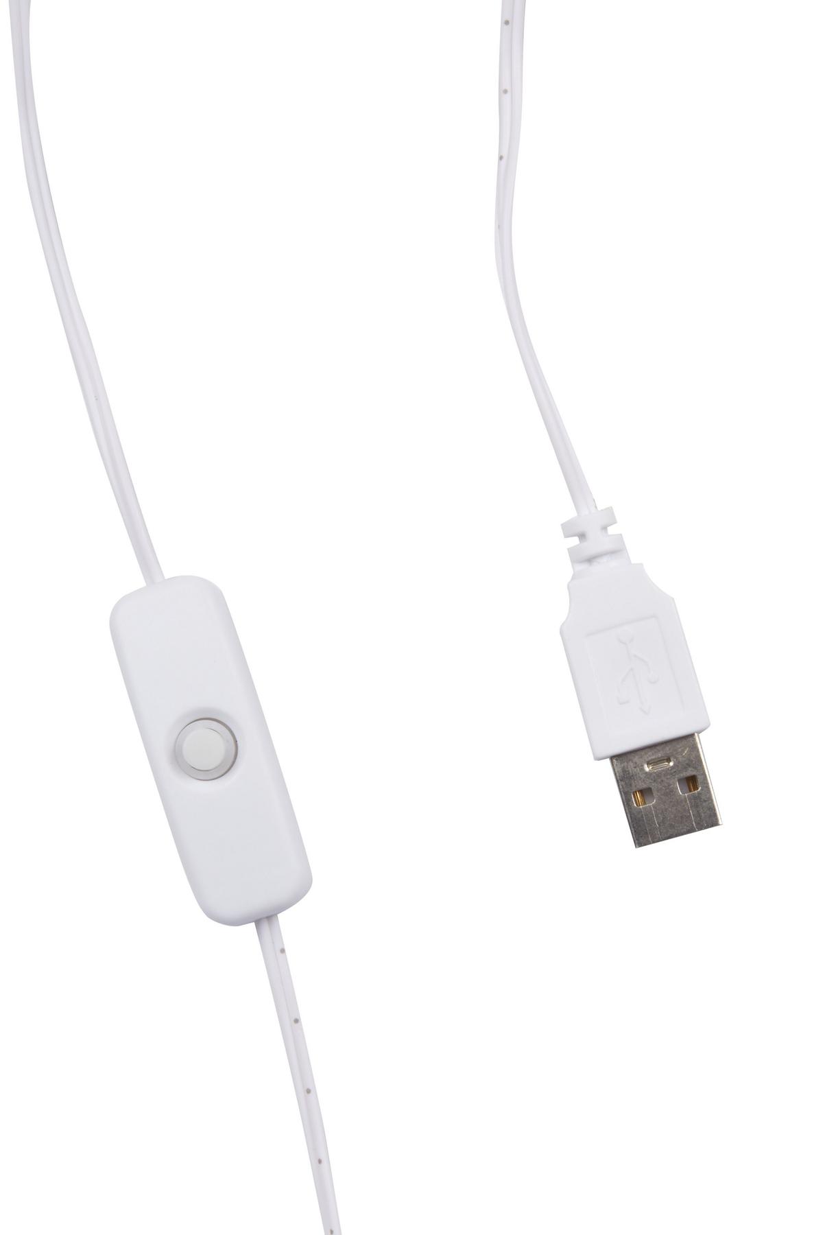 DEKORACJA ŚWIETLNA LED LOVE *SBN* - biały/przezroczysty, Lifestyle, tworzywo sztuczne (23/4/12,7cm) - Novel