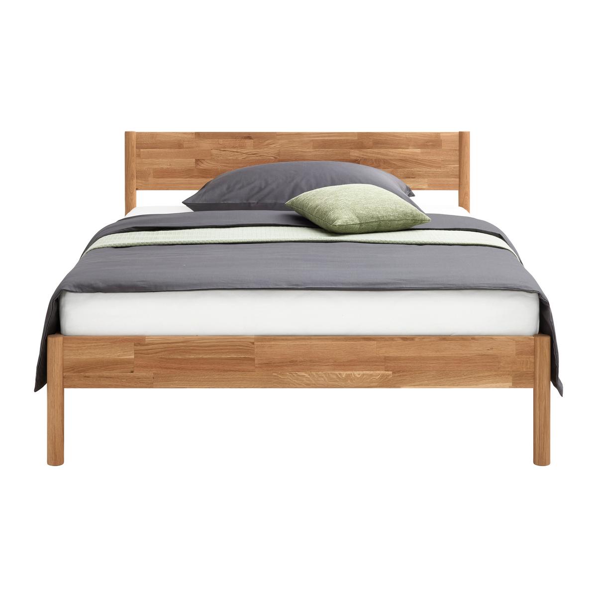 Bett Waden Eichefarben ca. 140x200cm - Eichefarben, KONVENTIONELL, Holz (147.3/85cm) - Zandiara