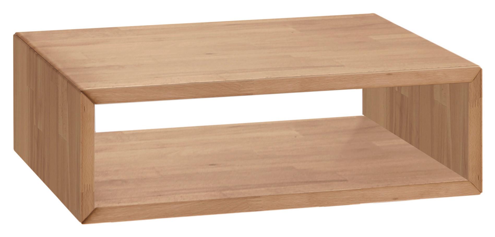 STOLIK NOCNY AKAI - buk twardzielowy, Natur, drewno (50/16/41cm) - Hasena