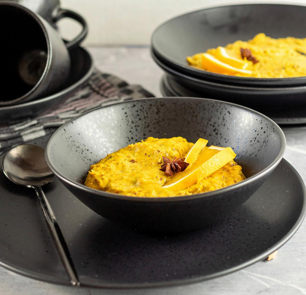FRÜHSTÜCKSSET ESSENTIAL - Schwarz, Trend, Keramik - Mäser