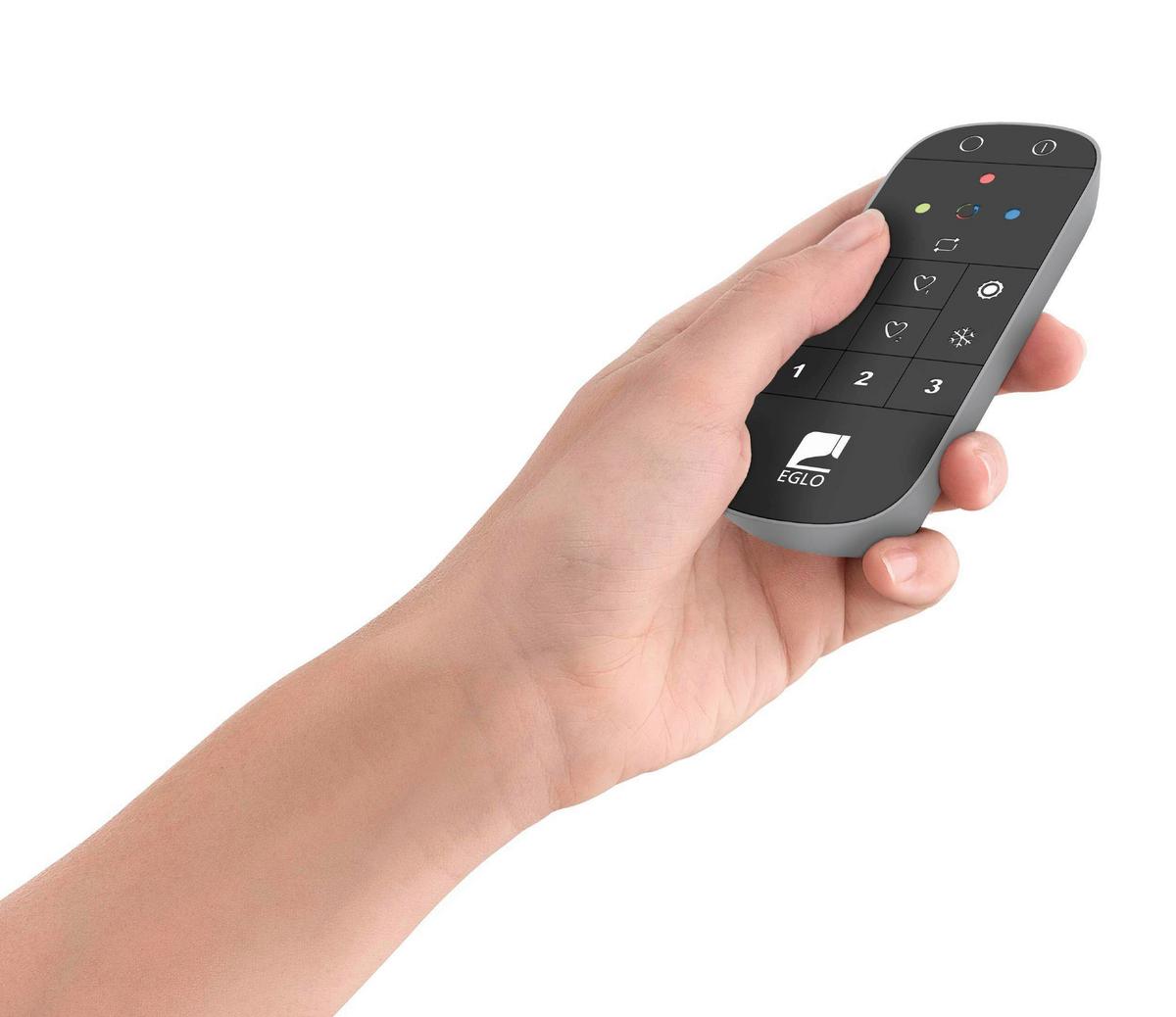 PILOT ZDALENGO STEROWANIA 99099* - szary, Basics, tworzywo sztuczne (12,2/5,4/1,8cm) - Eglo