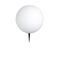 Zunanja Stoječa Svetilka Toula, 30w - črna/bela, Design, umetna masa (40/56cm) - Globo