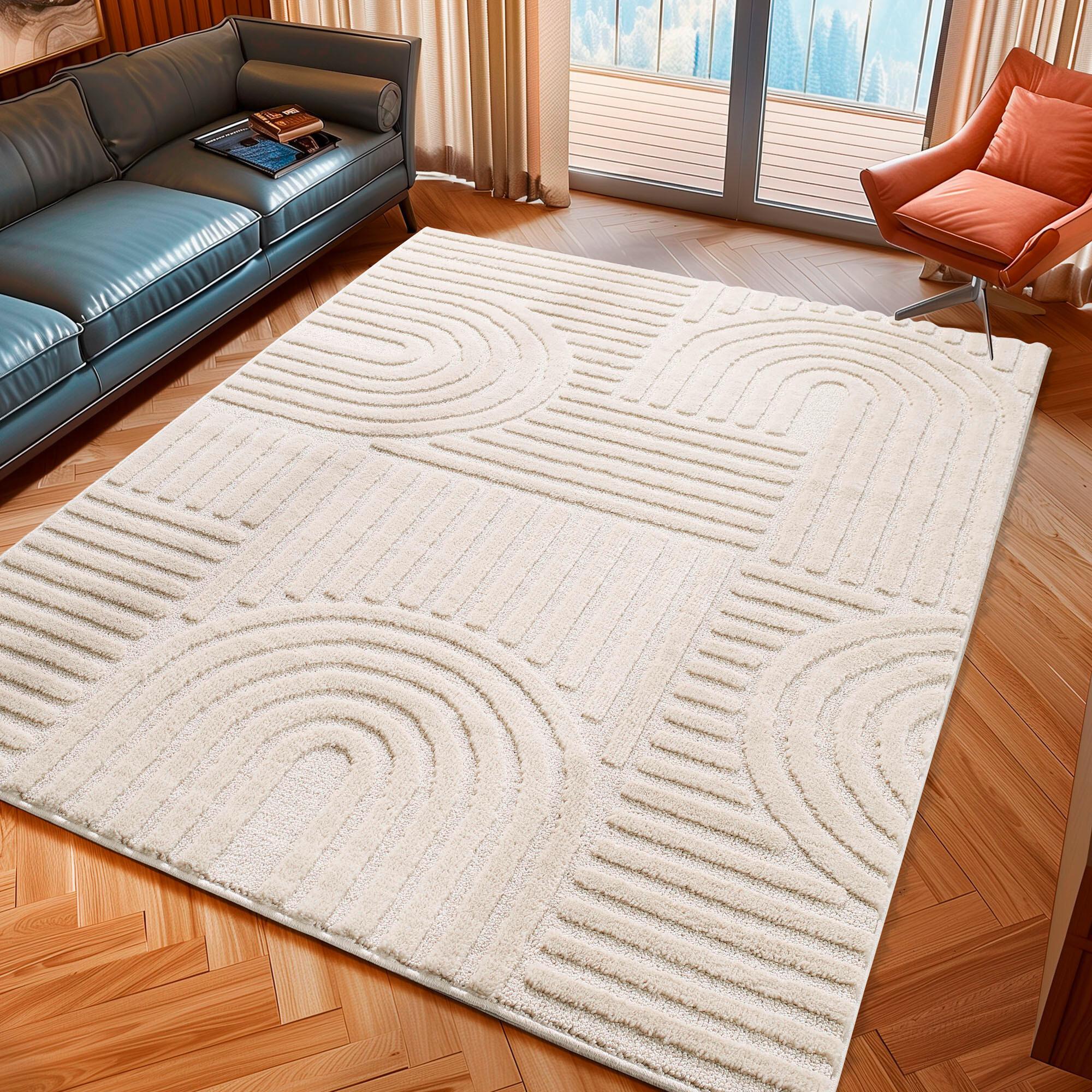Läufer Art Creme ca. 80x250cm - Creme, Basics, Textil (80/250cm) - Novel