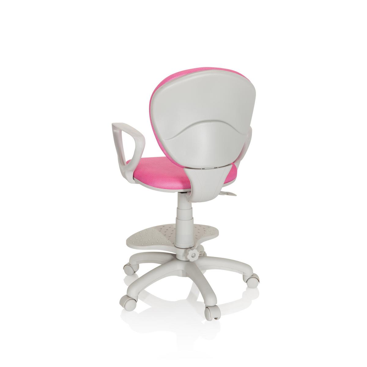 Otroški Vrtljivi Stol Colour, Roza, Siva - pink/siva, Basics, umetna masa (53/83-95/51cm) - MID.YOU