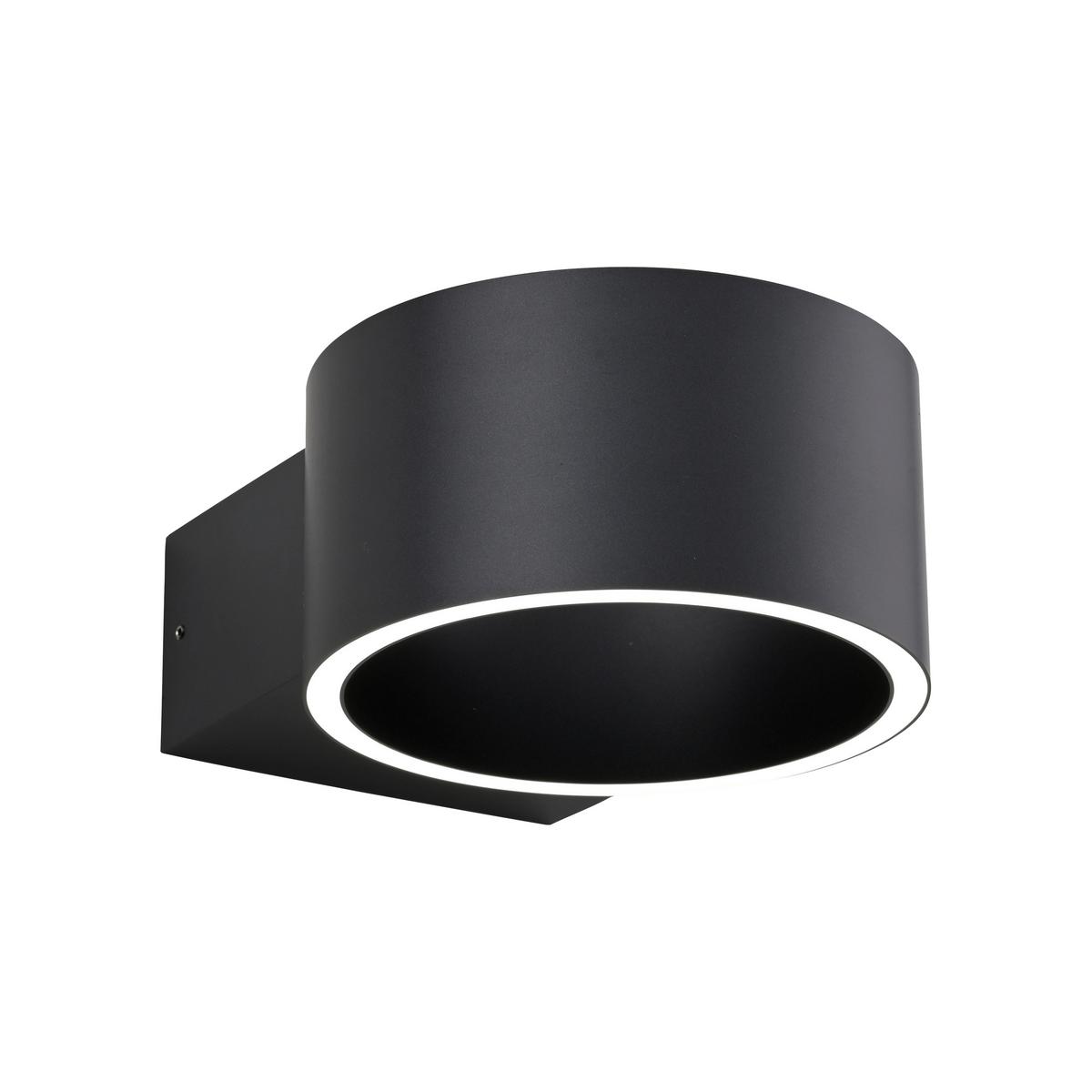 KINKIET LED 8561-15 PURE CLIPSE - szary, Design, tworzywo sztuczne/metal (18,5/15/8cm) - Neuhaus PURE