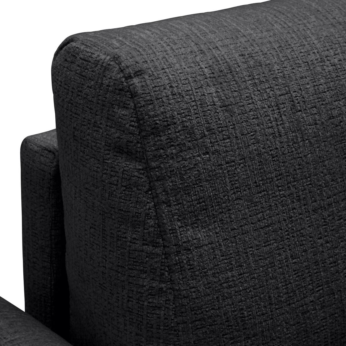 CANAPEA CU 3 LOCURI CUSTOM - crem/negru, Modern, textil (183/85/92cm) - Mömax