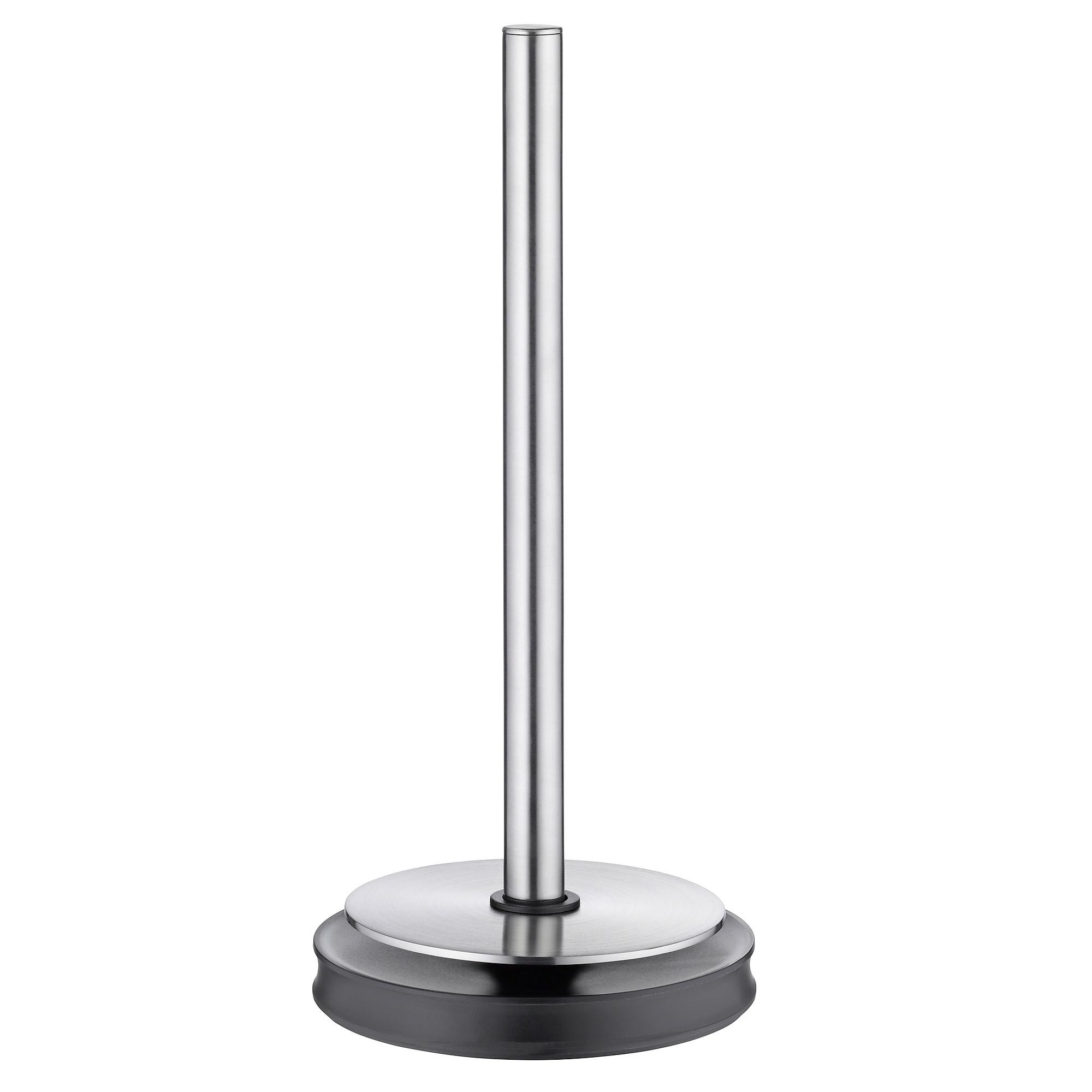 UCHWYT NA RĘCZNIK PAPIEROWY 0659806030 WMF - kolor stalowy/czarny, Design, tworzywo sztuczne/metal (32cm) - WMF