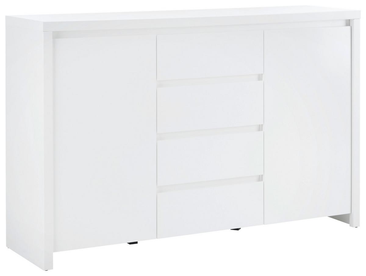Komoda Larios - bijela, Moderno, drvni materijal (143/91/40cm) - Modern Living