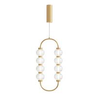Pendelleuchte Mod555pl-L11g3k - Goldfarben, Design, Metall (27,8/374.5/9cm) - MAYTONI