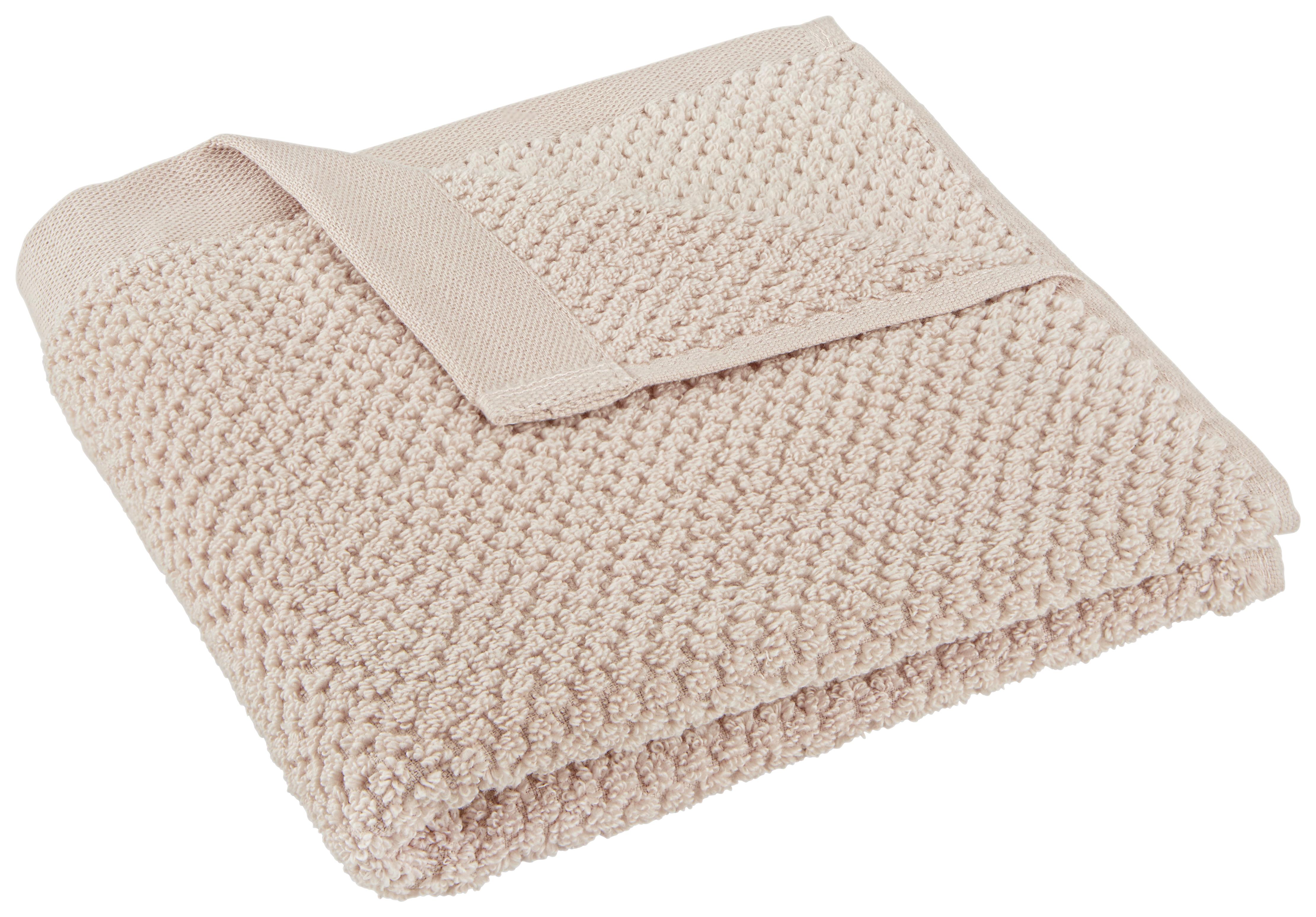 Handtuch Luise ca. 50x100cm - Rosa, Konventionell, Textil (50/100cm) - Modern Living