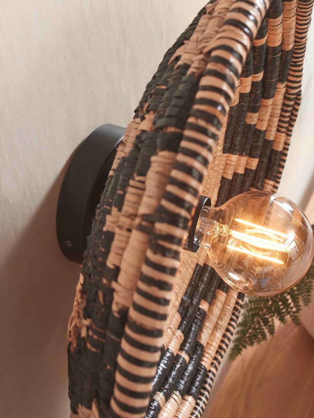 Stropna Svetilka Andros - večbarvno, Moderno, naravni materiali (45/8cm) - Good & Mojo