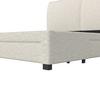 STOPPAD SÄNG ELLI - Elfenbein/ljusbrun, Modern, trämaterial/trä (180/200cm) - Bessagi Home