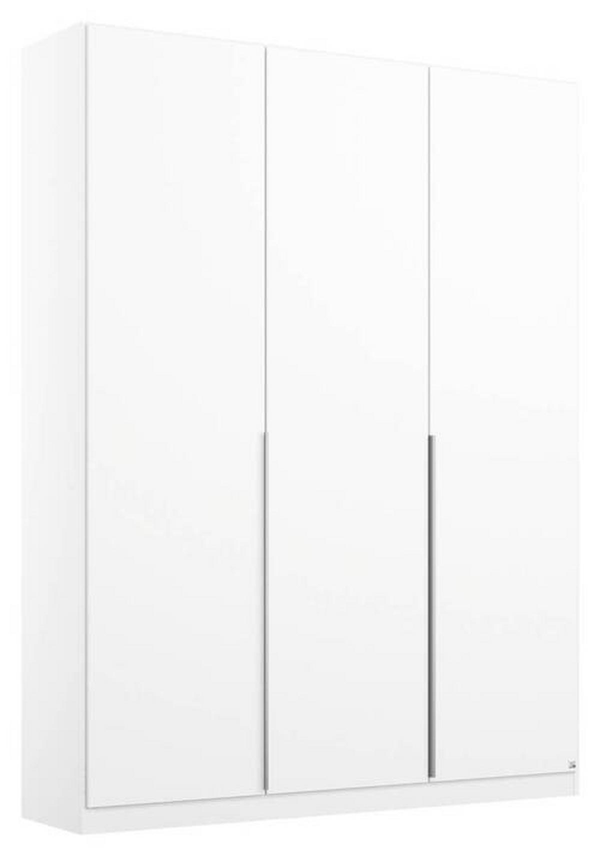 Ormar Sa Klasičnim Vratima Alabama - bijela/boje aluminija, Moderno, drvni materijal (136/229/54cm) - Modern Living