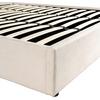 STOPPAD SÄNG SIENNA -EXKLUSIV- -BASED- - beige/ljusgrå, Lifestyle, metall/trä (180/200cm) - Based