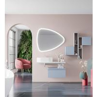 Lavoar Michelangelo - alb, Modern, ceramică (55/14/37cm)