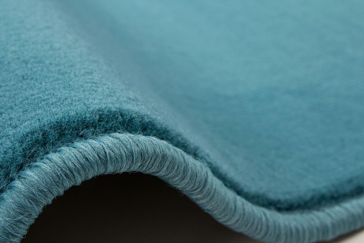 Läufer Passage 495 Türkis 80x150 - Türkis, Basics, Textil (80/150cm) - Kayoom