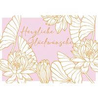 Glückwunschkarte Edelschwarz Multicolor - Basics, Papier (18/13cm)