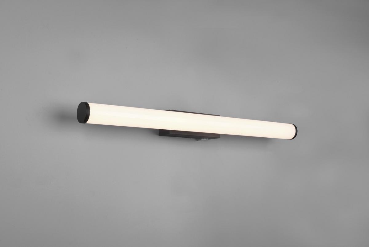 LED-Wandleuchte Mattimo in Schwarz/Weiß max. 6,5 Watt - Schwarz/Weiß, Basics, Kunststoff/Metall (60/5,5cm) - Trio Leuchten