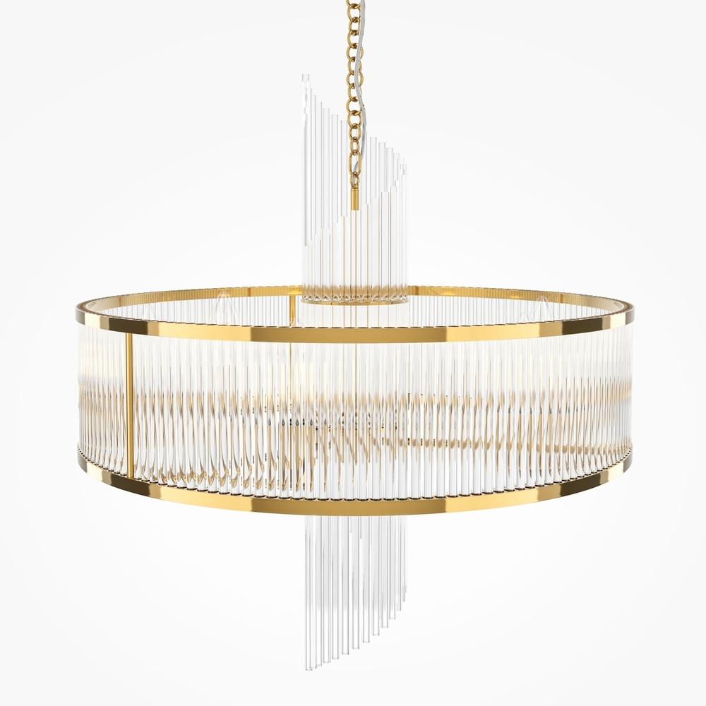Pendelleuchte Frame - Goldfarben, Modern, Metall (58/62cm) - MAYTONI