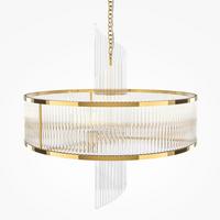 Pendelleuchte Frame - Goldfarben, Modern, Metall (58/62cm) - MAYTONI